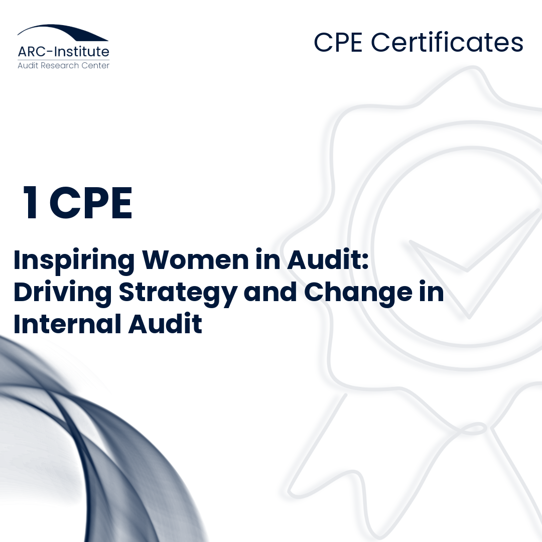 INSPIRING WOMEN IN AUDIT: DRIVING STRATEGY AND CHANGE IN INTERNAL AUDIT