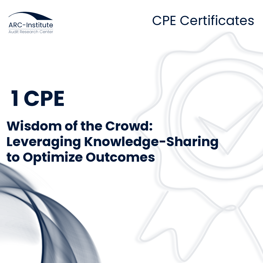 WISDOM OF THE CROWD: LEVERAGING KNOWLEDGE-SHARING TO OPTIMIZE OUTCOMES