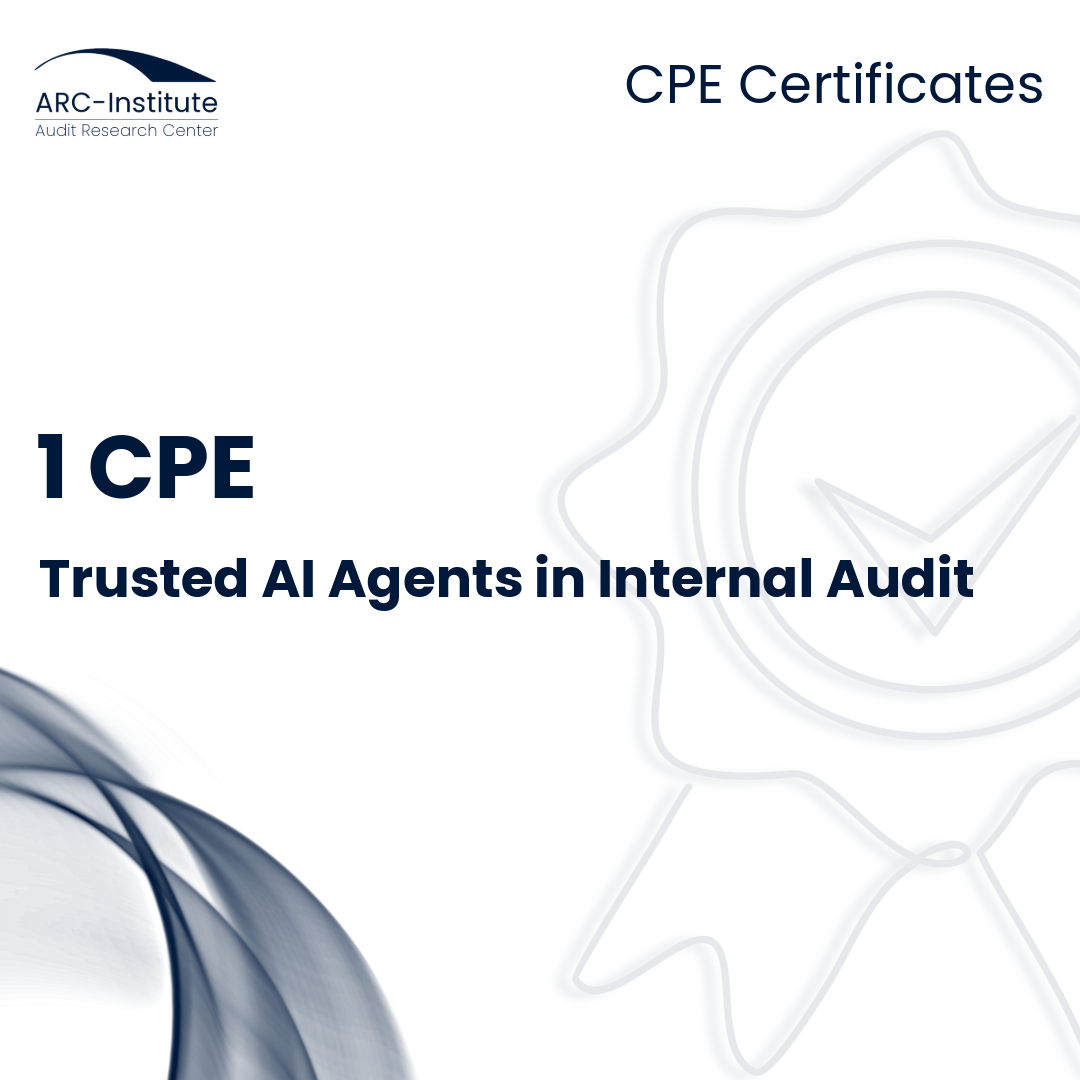 TRUSTED AI AGENTS IN INTERNAL AUDIT