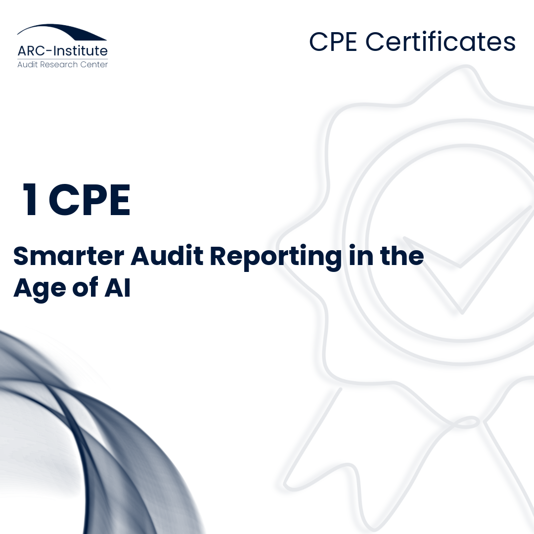 SMARTER AUDIT REPORTING IN THE AGE OF AI