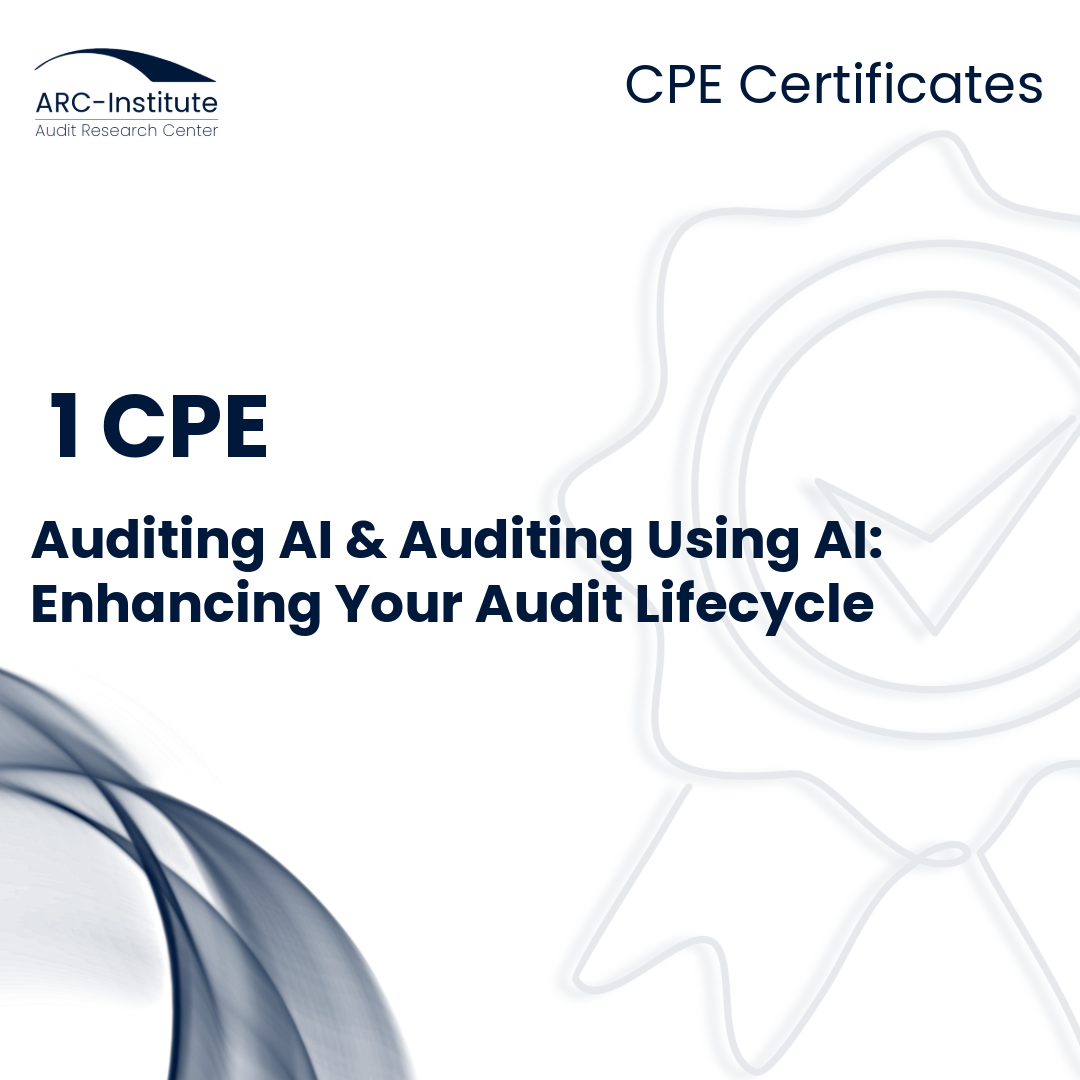 AUDITING AI & AUDITING USING AI: ENHANCING YOUR AUDIT LIFECYCLE